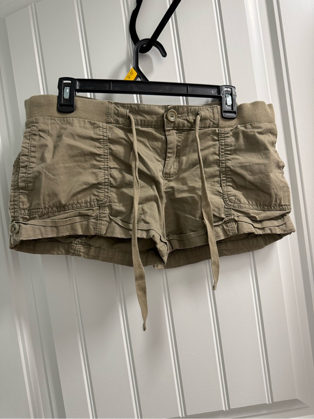 Old Navy Tan Drawstring Cargo Shorts